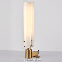 Lampe à poser Tinella en acier haut de gamme