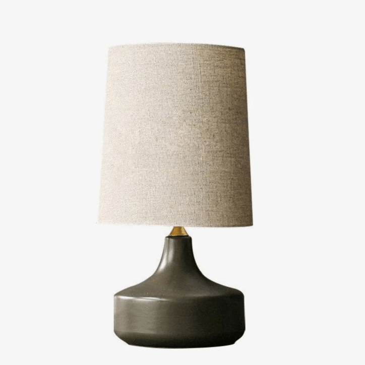 Lampe à poser design en céramique et tissu pour un mariage | Marco Lucetti