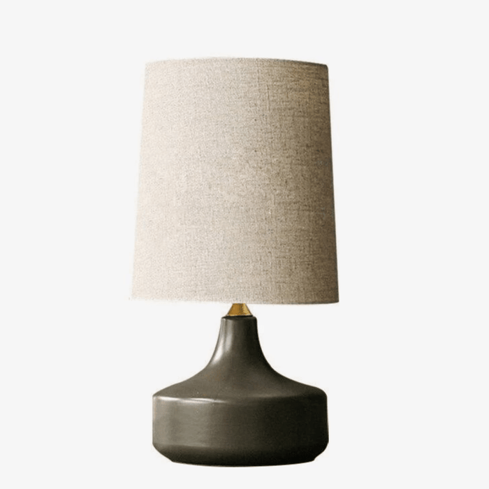 Lampe à poser design en céramique et tissu pour un mariage | Marco Lucetti