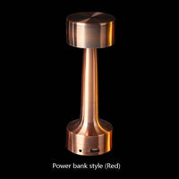 Lampe à poser design en métal - Formes arrondies LED | Marco Lucetti Cuivré - B