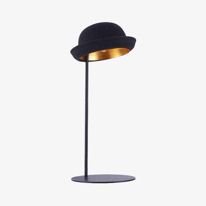 Lampe à poser design LED "Chapello" noir | Marco Lucetti