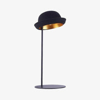 Lampe à poser design LED "Chapello" noir | Marco Lucetti