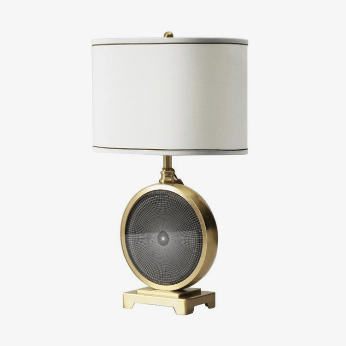 Lampe à poser LED dorée Monma
