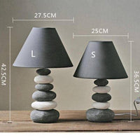 Lampe à poser design LED en galets Nordic | Marco Lucetti