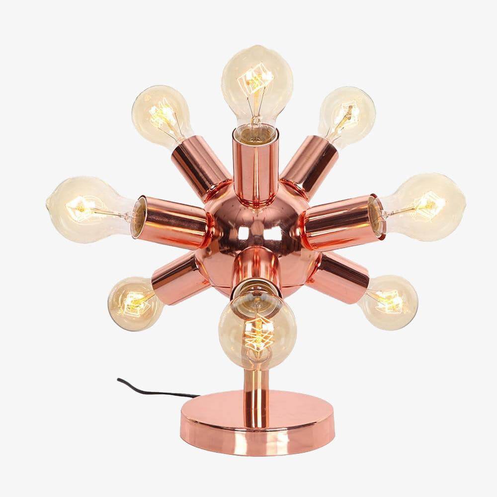Lampe à poser design LED rose gold "Creative Glow" | Marco Lucetti