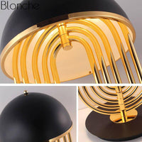 Lampe à poser dorée LED Luxe | Marco Lucetti