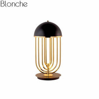 Lampe à poser dorée LED Luxe | Marco Lucetti Noir