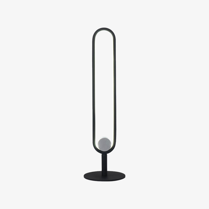Lampe à poser LED minimaliste en métal, modèle Hevenly.