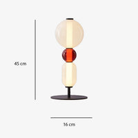 Lampe à poser LED Albane en forme de pierres | Marco Lucetti A - 3 lampes / Froide