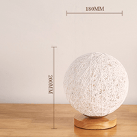 Lampe à poser LED Wicker Bamboo Glow
