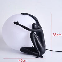 Lampe à poser LED "Bloomie Art Déco" | Marco Lucetti