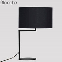 Lampe à poser LED Cloth | Marco Lucetti Noir