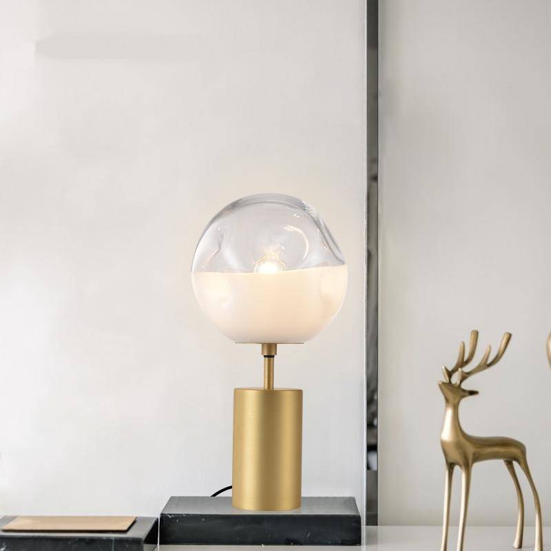 Lampe à poser LED design "Rui Gold" | Marco Lucetti