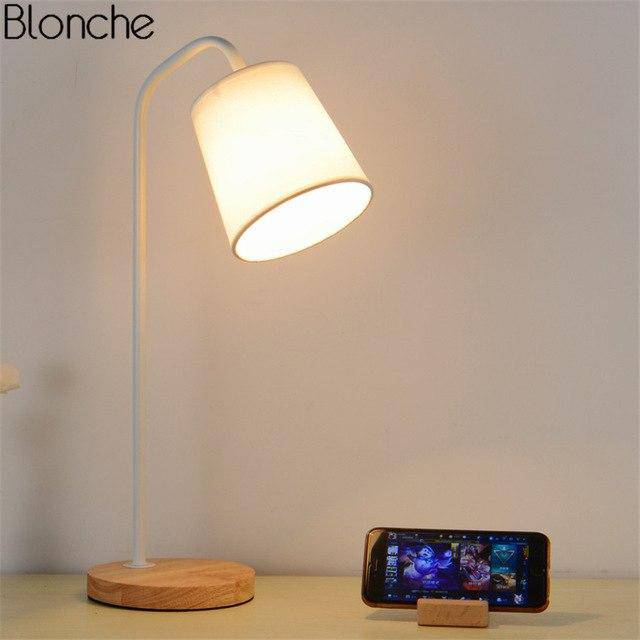 Lampe à poser LED en bois | Marco Lucetti Blanc