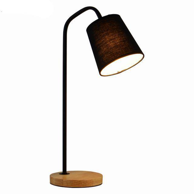 Lampe à poser LED en bois | Marco Lucetti Noir