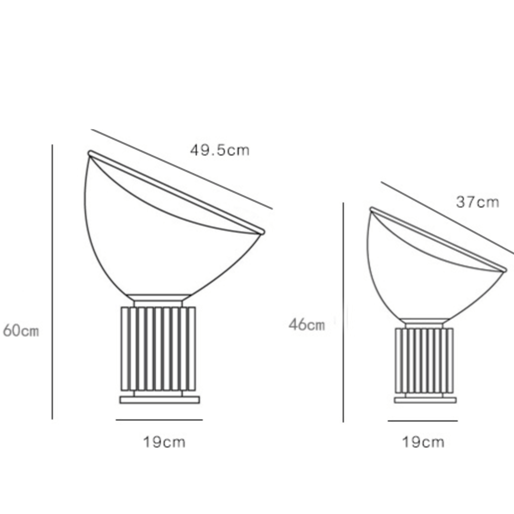 Lampe à poser LED Industrielle | Marco Lucetti