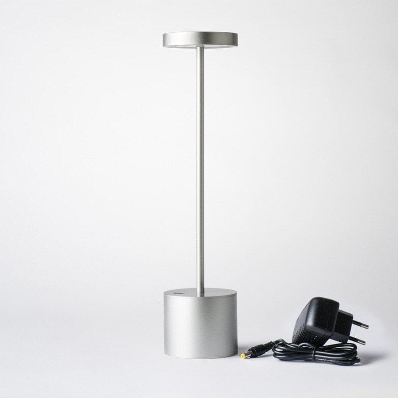 Lampe à poser LED portable Kade | Marco Lucetti Argenté