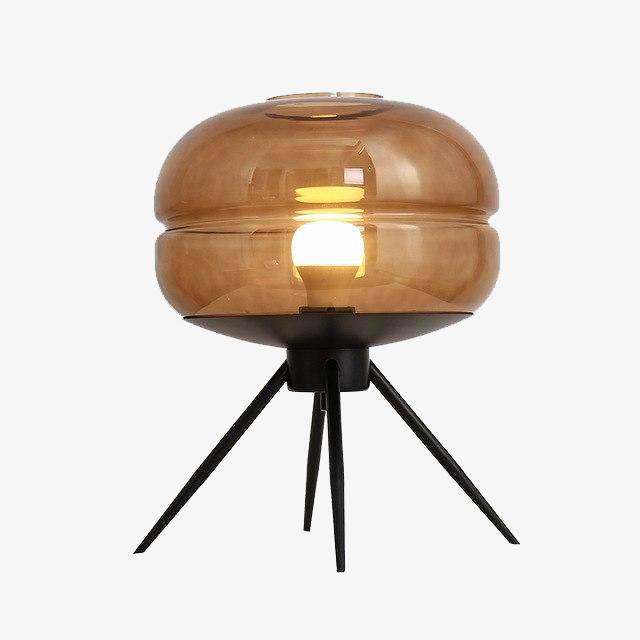 Lampe à poser LED Postmodern Glass Ball | Marco Lucetti Ambre