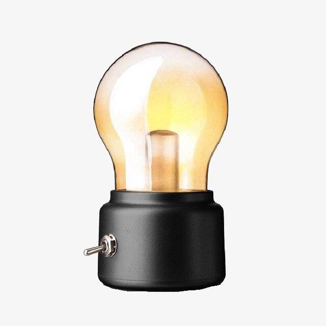 Lampe vintage LED en forme d'ampoule