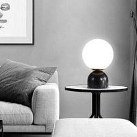 Lampe à poser moderne "Bailey Marble" | Marco Lucetti