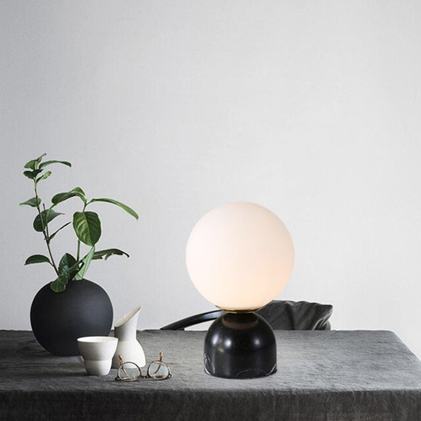 Lampe à poser moderne "Bailey Marble" | Marco Lucetti
