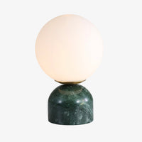 Lampe à poser moderne "Bailey Marble" | Marco Lucetti Vert