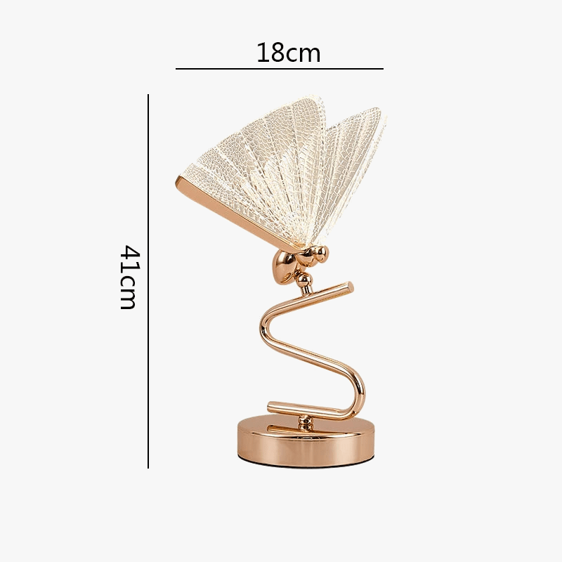 Lampe à poser papillon LED | Marco Lucetti