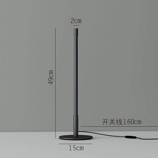 Lampe à Poser Rubi LED Noire | Marco Lucetti