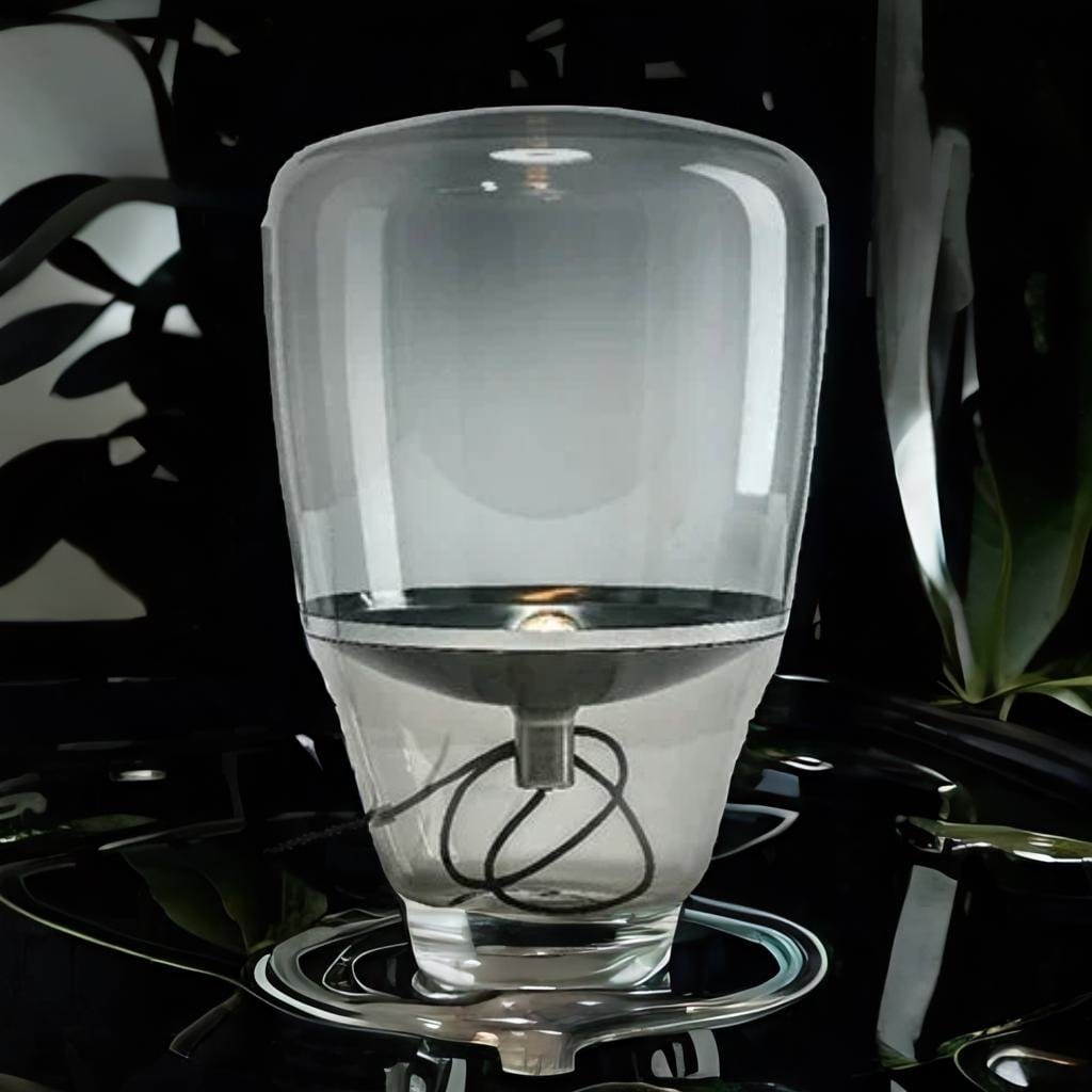 Lampe à poser Verre - Lumina | Marco Lucetti Gris