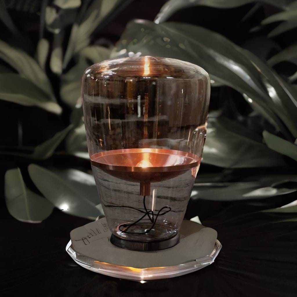 Lampe à poser Verre - Lumina | Marco Lucetti Transparent