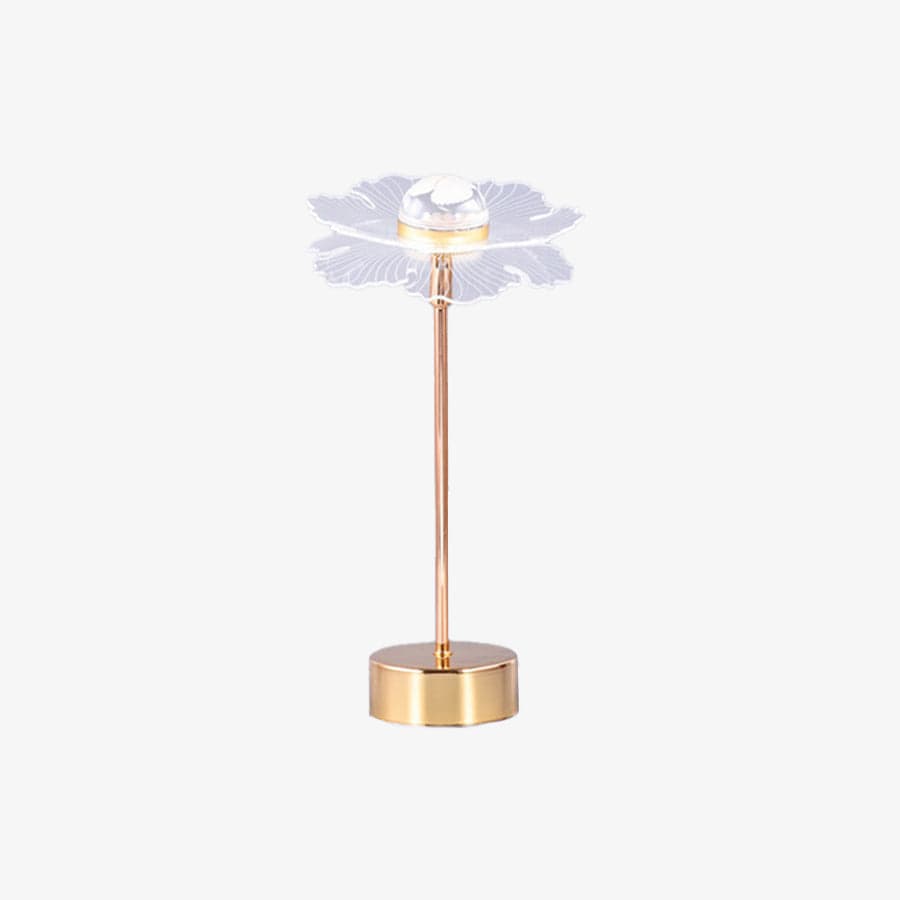 Lampe à poser vintage en métal doré Anila LED | Marco Lucetti A