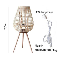 Lampe à vent en rotin avec pieds - Collection Breeze | Marco Lucetti B Prise E27 M