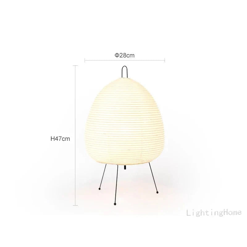 Lampe Akari Japonaise en papier de riz. | Marco Lucetti