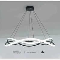 Lampe annulaire LED moderne en aluminium doré Fulight | Marco Lucetti