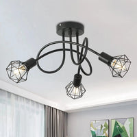 Lampe araignée moderne pour éclairer votre maison | Marco Lucetti Noir / Pas d'ampoule