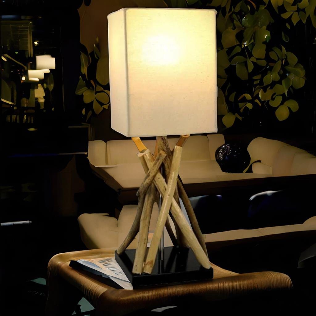 Lampe Bois Flotté - Boisilla Lumière | Marco Lucetti