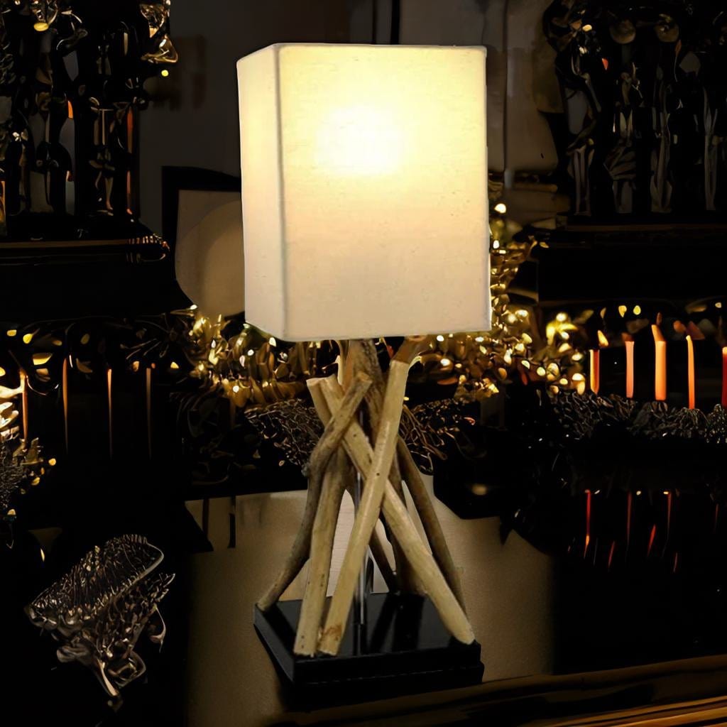 Lampe Bois Flotté - Boisilla Lumière | Marco Lucetti