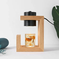 Lampe Bois Nordique pour Aromathérapie & Chauffe-Bougie | Marco Lucetti