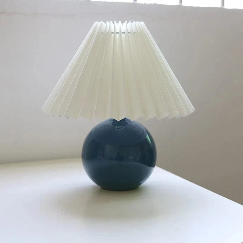 Lampe Bois Rotin: Design Moderne avec LED | Marco Lucetti Blanc et bleu