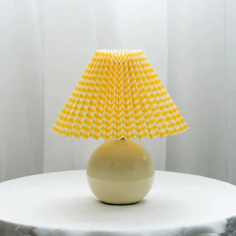 Lampe Bois Rotin: Design Moderne avec LED | Marco Lucetti Rayure et Beige