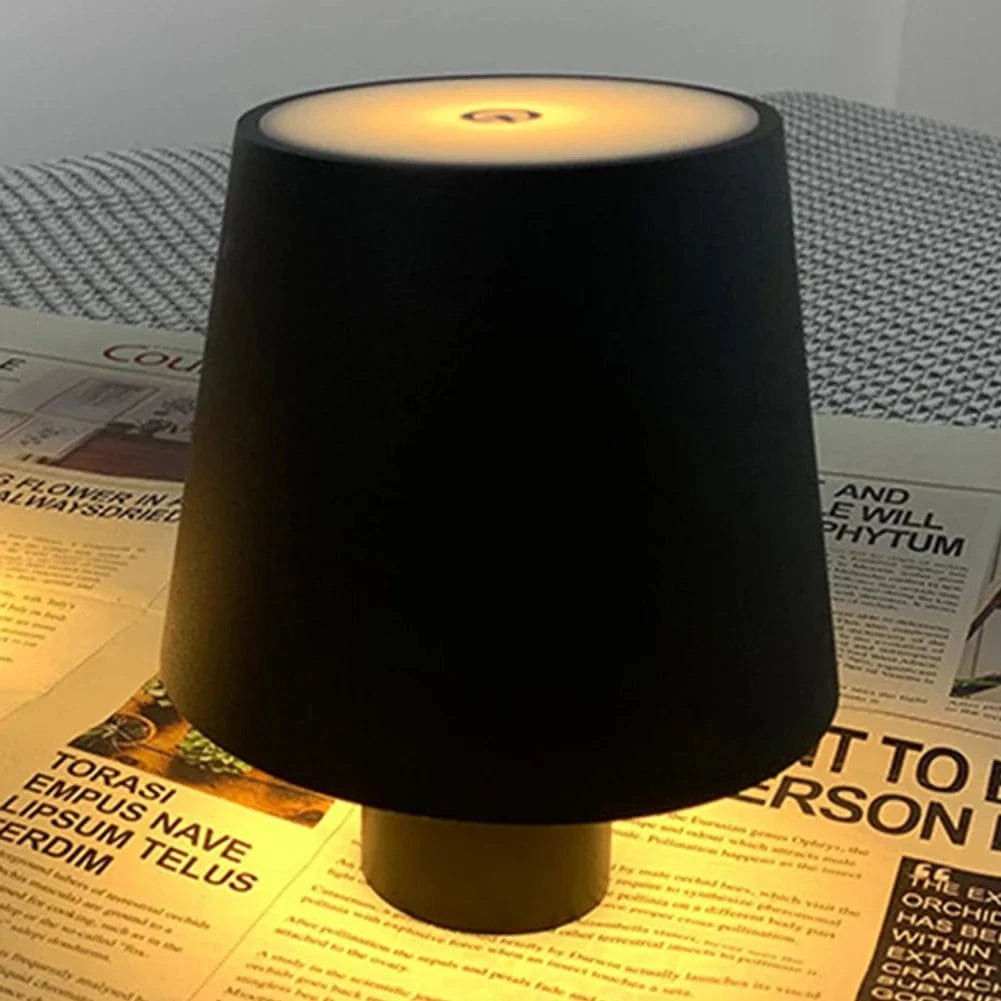 Lampe Bouteille Vin avec Chargeur Portable | Marco Lucetti Noir