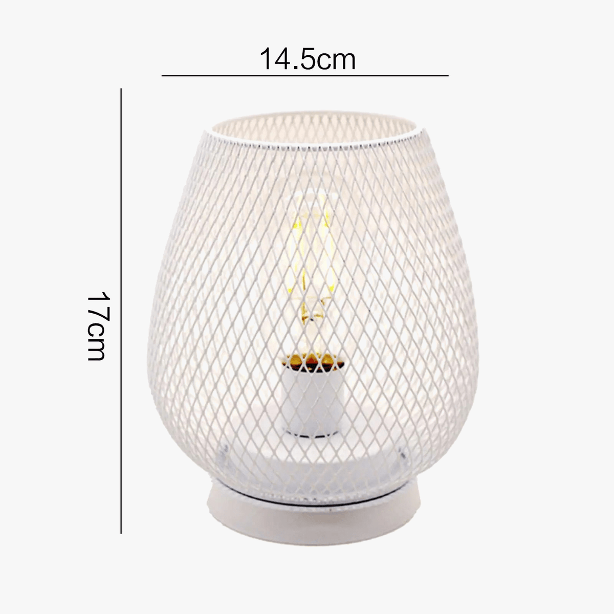Lampe Cage LED sans Fil - Idéale pour Mariage et Déco Maison | Marco Lucetti