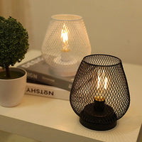 Lampe Cage LED sans Fil - Idéale pour Mariage et Déco Maison | Marco Lucetti BLANC