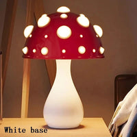 Lampe champignon Amanita LED USB | Marco Lucetti Prise USB / Socle blanc