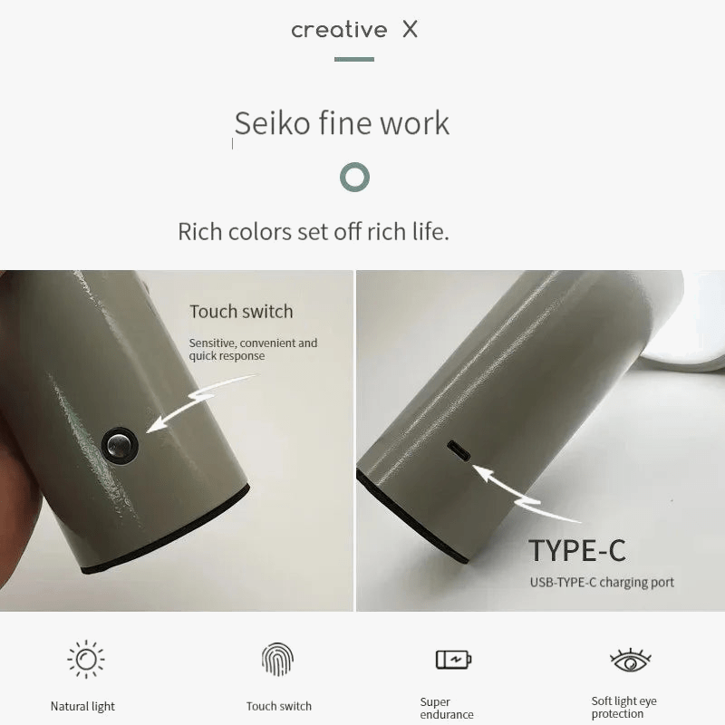 Lampe champignon LED USB GlowLight | Marco Lucetti