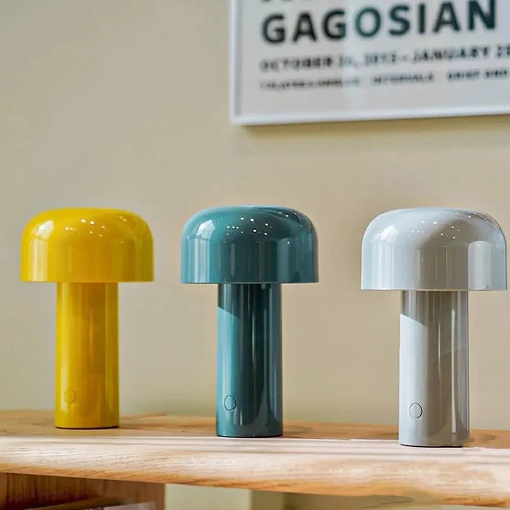 Lampe champignon portable rechargeable - Design italien | Marco Lucetti