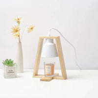 Lampe chauffe-bougie Scandinave Nordic Wood 110/230V | Marco Lucetti