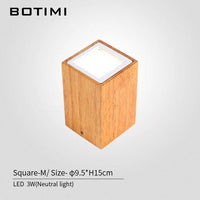 Lampe Cube en Bois LED Loft | Marco Lucetti Cube / M / Naturelle