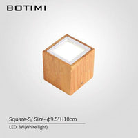 Lampe Cube en Bois LED Loft | Marco Lucetti Cube / S / Froide