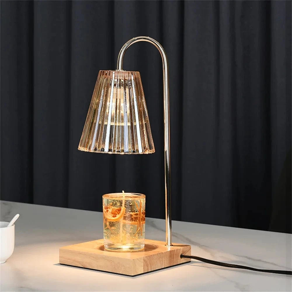 Lampe d'aromathérapie en bois - Essence de Bien-être | Marco Lucetti A / Café